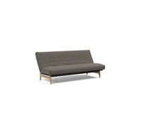 Canapé Lit ASLAK 120 Nordic Cover Soft Spring tissu Flashtex Dark Grey
