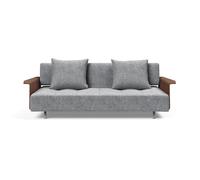 Canapé-lit avec accoudoirs Long Horn Deluxe Excess legs stainless steel