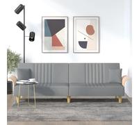 Canapé-lit avec accoudoirs noir tissu canapé de jour canapé-lit pliant vidaXL