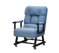 Canapé Lit avec Dossier Réglable a 5 Niveaux Coussins Confortables Design Pliable avec roulettes, Idéal pour Salon, Chambre ou Chambre Amis(55cm)