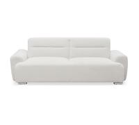 Canape convertible menzzo 3 places en tissu beige 92 x 223 x 80 cm Beige G
