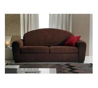 Canapé lit CLUB CUBA marron convertible EXPRESS 140 cm matelas épais 16 cm