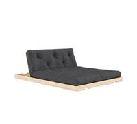 Canapé-lit convertible 140x200 Brut/734 Gris foncé