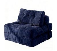 Canapé Lit Convertible avec Oreiller Et Matelas Pliable avec Support Dorsal, Fauteuil-Lit Portable Et Confortable pour Salon Et Chambre Coucher C