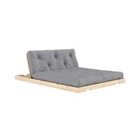 Canapé-lit Convertible Karup 140x200 Brut/746 Gris