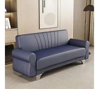 Canapé-lit convertible minimaliste moderne, canapé-lit monoplace en tissu technique for petit salon, lit de repos pliable à double usage avec plus de 10 options de couleurs(Royal blue,2 seater)