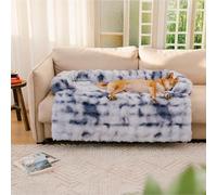 Canapé-Lit Dream Cloud Pour Animaux De Compagnie, Lit Nuage Imperméable Pour Chien, Tapis Moelleux Et Antidérapant, Lavable Et Confortable, Housse De Canapé Surélevée Avec Protection(Blue,XL)