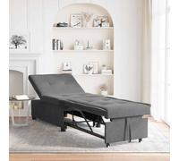Canapé-lit escamotable 67cm Microfibre Canapé-Lit Canapé convertible vidaXL vida