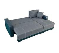 Canapé-lit futon convertible contemporain - Canapé portable rembourré en tissu - Canapé paresseux 2 places pour salon, canapé double place pour adulte, dortoir, chambre à coucher A (C)