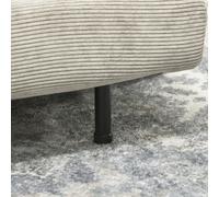 Canapé-lit HOMCOM Sofa convertible en lit avec fonction de couchage coussins de dos design en velours gris 141x90x81cm