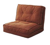 Canapé-lit inclinable en tissu pliable à double usage pour le salon, canapé paresseux, design compact, parfait pour la détente à la maison et le sommeil