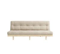 Canapé-lit Karup Lean 130x190 Brut/747 Beige