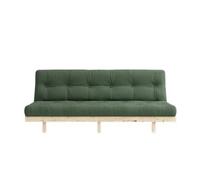 Canapé-lit Karup Lean 130x190 Brut/756 Vert Olive