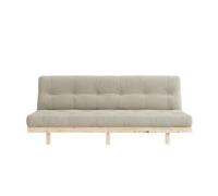Canapé-lit Karup Lean 130x190 en Lin Brut/914