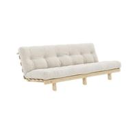 Canapé-lit Karup Lean 130x200 Brut/510 Ivoire