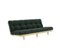 Canapé-lit Karup Lean avec Matelas Alpha 130x200 Algues/Brut