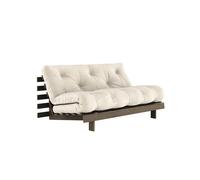 Canapé-lit Karup Roots 160x200 Caroube/Lin 914