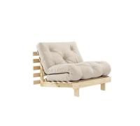 Canapé-lit Karup Roots 90x200 Brut/747 Beige
