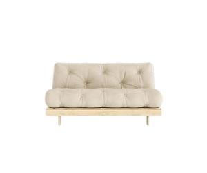 Canapé-lit Karup Roots avec Matelas 160x200 747 Beige/ Brut
