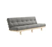 Canapé-lit Lean 130x200 Brut/746 Gris