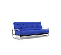 Canapé lit LOMIRA NORDIC SOFT SPRING couchage 140x200 tissu Elegance Ultramarine