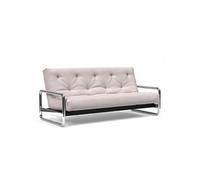 Canapé lit LOMIRA NORDIC SOFT SPRING couchage 140x200 tissu Weda Sand