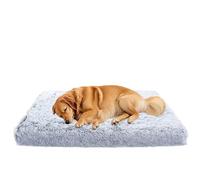 Canapé-lit orthopédique pour chien de très grande taille, coussin lavable et chaud avec fond antidérapant, matelas amovible de cage pour animaux de compagnie de moyenne et grande taille (75 x 50 x 7