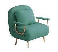 Canapé-lit pliable avec dossier réglable, cadre en acier, lit d'appoint convertible, inclinable 6 positions, parfait pour appartement, hôtel et jardin (D, 190 x 72 x 32 cm)