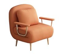 Canapé-lit pliable avec dossier réglable, cadre en acier, lit d'appoint pour appartement, hôtel et jardin, inclinable 6 positions, design compact (B, 190 x 72 x 32 cm)