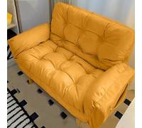 Canapé-lit pliable, canapé inclinable réglable, canapé de sol paresseux avec 4 pieds en bois, 5 positions inclinables pour un confort polyvalent et une relaxation