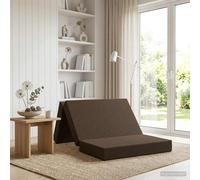 vidaXL Canapé-lit pliable 75 x 67 x 45 cm Noir