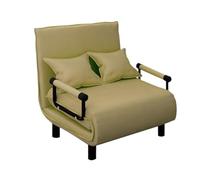 Canapé-lit pliable Canapé-lit, chaise convertible, ottoman pliant multifonction, lit d'invité moderne for petite pièce et appartement(Green,100cm)