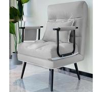 Canapé-lit pliable compact - Chaise longue convertible peu encombrante pour petits appartements, dortoirs et bureaux, confort multifonction pour se détendre et dormir