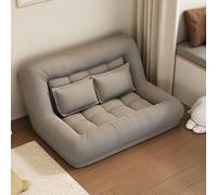 Canapé-lit pliable - Matelas de sol extra épais avec soutien dorsal pour adultes - Pouf poire polyvalent pour chambre à coucher et salon