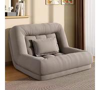Canapé-lit Pliant, Canapé Paresseux, Réglable Chaise de Sol for Salon, Chambre, Balcon, Dortoir