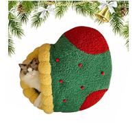 Canapé-Lit pour Chien,Fauteuil Inclinable De NoëL Chat,Lit Animaux Compagnie sur Le ThèMe des FêTes,Ambiance Festive Et Confortable,Convient Aux Chiens,Chiots,Chatons(M,B)