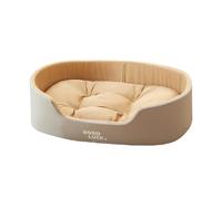 Canapé-lit pour Chien, Lit pour Chien avec des rives | Canapé-lit pour Chiots - Lit avec Coussin pour Chat Lavable Four Seasons, Accessoires pour Animaux de Compagnie Chaud détachable pour