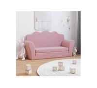 vidaXL Canapé-lit pour Enfants 2 Places Lit de Jour avec Dossier et Accoudoirs Lit d'Invité pour Tout-petits Chambre 357063