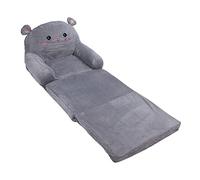 Canapé-lit pour Enfants, Canapé-lit 2 en 1 Rabattable en Sherpa pour Tout-Petits, Canapés Convertibles en Chaise Longue, Canapé-lit pour Enfants, Chaise pour Enfants pour Filles et (3 Couches)