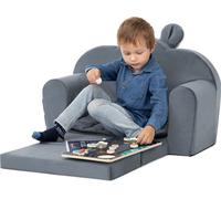Canapé-lit pour enfants "Palermo" - dépliable, sûr & lavable - avec sac & coussin 71x35/91x48 cm | PillowPrim