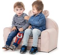 Canapé-lit pour enfants "Palermo" - dépliable, sûr & lavable - avec sac & coussin 71x35/91x48 cm | PillowPrim