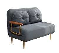 Canapé-lit Queen - Canapé convertible en velours lavable et amovible avec dossier réglable à 6 positions, lit d'appoint convertible pliable pour salon, appartement, bureau