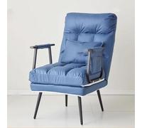Canapé-lit réglable avec oreiller, fauteuil d'appoint convertible pour salon, chambre à coucher, lecture, canapé pliable pour pause déjeuner