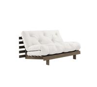 Canapé-lit Roots 140x200 Caroube Brun/701 Naturel