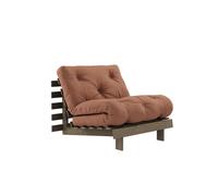 Canapé-lit Roots 90x200 Caroube/759 Argile
