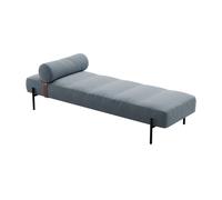 Canapé-lit structure noire Daybed LxWxH 200x66x38cm