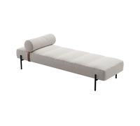 Canapé-lit structure noire Daybed LxWxH 200x66x38cm