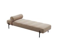 Canapé-lit structure noire Daybed LxWxH 200x66x38cm
