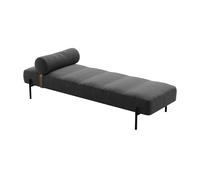 Canapé-lit structure noire Daybed LxWxH 200x66x38cm