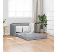 vidaXL Canapé-lit 2 en 1 tissu rouge bordeaux 112x174x55 cm 353967